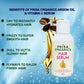Prisa Organics Hair Serum With Argan Oil & Vitamin E - Promotes Hair Growth, Prevents Hair Loss and Thinning - Swadesiicart