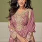 Anaita Peach Real Shimmer Readymade Suit with Embroidery & Real Mirror Work