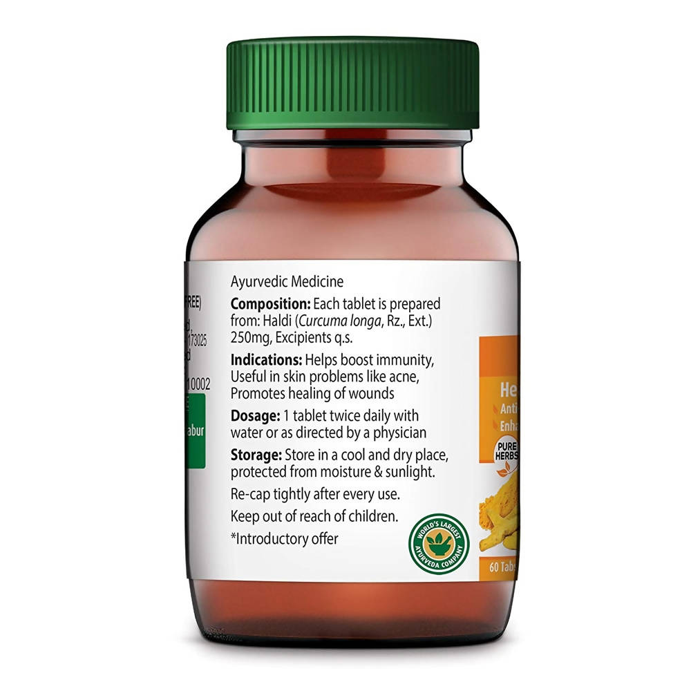 Dabur Haldi Tablets Health Booster | Swadesiicart