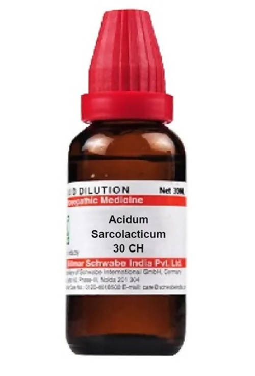 Dr. Willmar Schwabe India Acidum Sarcolacticum Dilution | Swadesiicart
