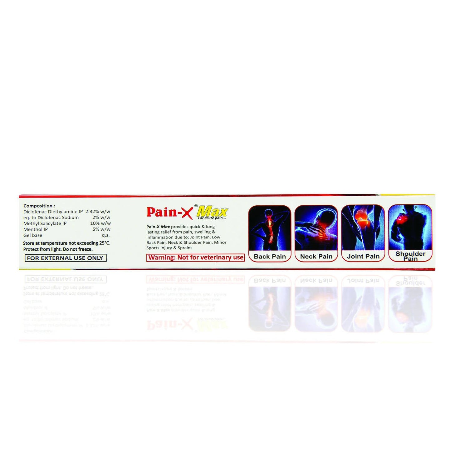 Dr. Morepen Pain-X Max Body Pain Relief Gel - Swadesiicart