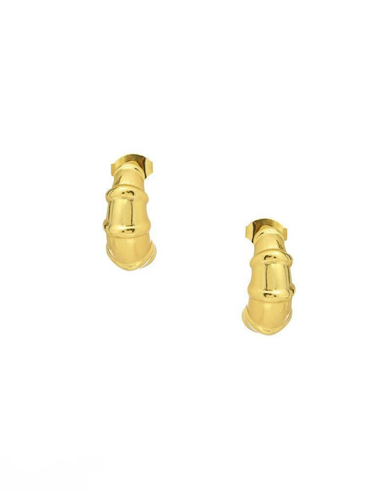 Half Moon Studs - Ruby Raang | Swadesiicart