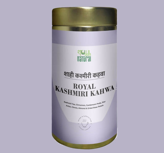 Shuddh Natural Gut Detox Tea Kashmiri Kahwa | Swadesiicart