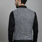 Even Apparels Solid Waistcoat - Blue | Swadesiicart