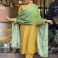 Partywear Designer Cotton Maroon Stitched Suit With Dupatta - Tanisha | Swadesiicart