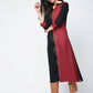 Aniyah Rayon Block Printed Double Color Straight Kurta (AN-112K) - Swadesiicart