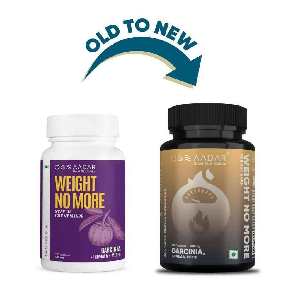 Aadar Weight No More Garcinia, Triphala, Methi Capsules | Swadesiicart