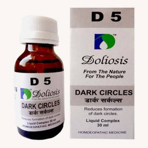 Doliosis Homeopathy D5 Dark Circles Drops | Swadesiicart