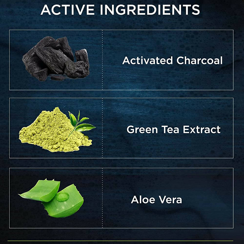 Beardhood Green Tea & Charcoal Face Wash