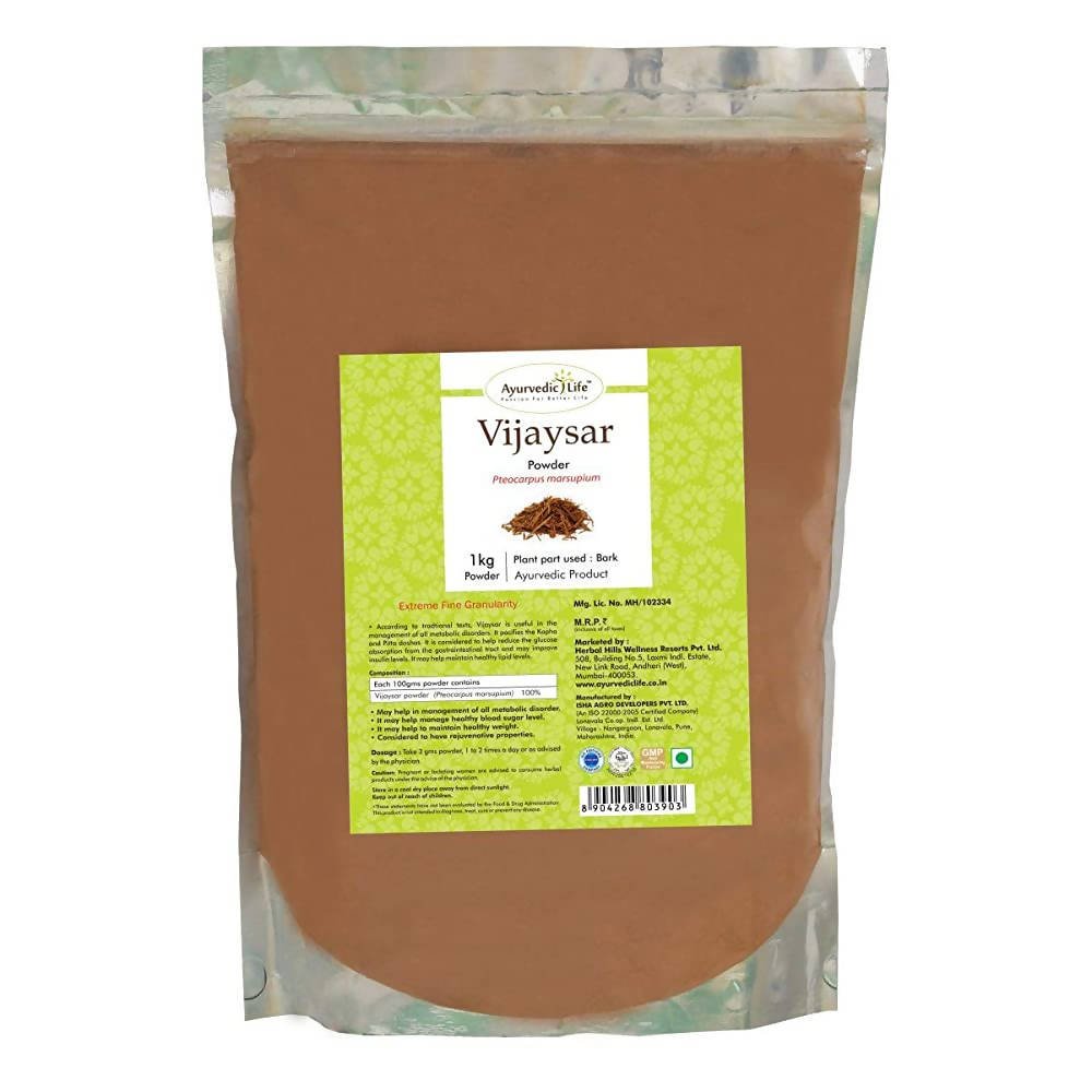 Ayurvedic Life Vijaysar Powder | Swadesiicart
