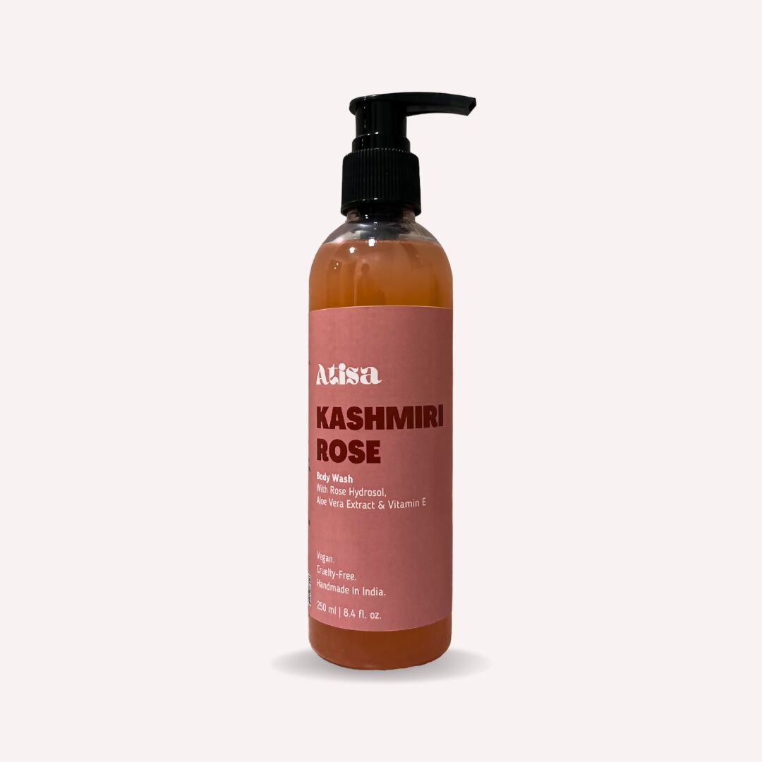 Atisa Kashmiri Rose Body Wash | Swadesiicart