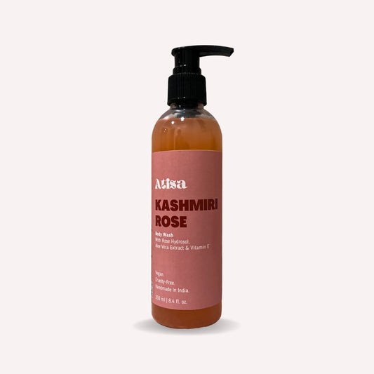 Atisa Kashmiri Rose Body Wash | Swadesiicart