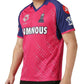 Rajasthan Royals Men Pink Typography Printed Half Sleeves Jersey IPL, T20 | Swadesiicart