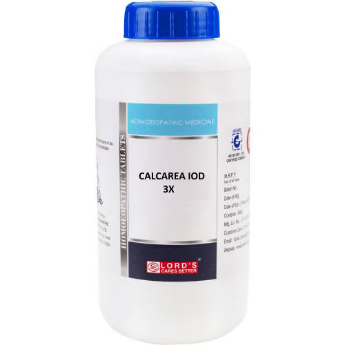 Lord's Homeopathy Calcarea Iod Tablets | Swadesiicart
