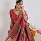 Kesar Fab White Banarasi Silk Embroidered Lehenga | Swadesiicart