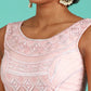 House of Panchhi Peach Net Gotapatti Work Lehenga & Blouse, Dupatta | Swadesiicart