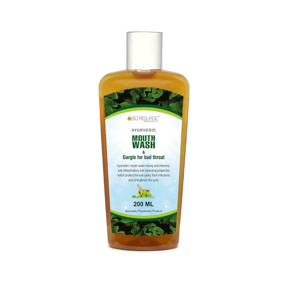 Bio Resurge Life Antibacterial Ayurvedic Mouthwash - Bio Resurge