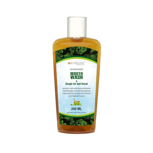 Bio Resurge Life Antibacterial Ayurvedic Mouthwash - Bio Resurge