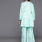 Ahalyaa Women's Traditional Wear Co-ods - Blue | Swadesiicart