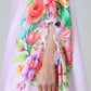 Vastranavya Mauve Freehand Flower Print Ready to Wear Saree | Swadesiicart