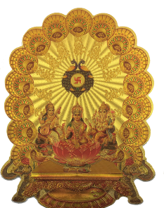 Stickerbazaar New Matki Gold Sticker - Swadesiicart