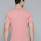 Alcis Men Dusty Pink & Maroon Typography Printed T-shirt | Swadesiicart