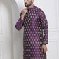 Sojanya Ethnic Motifs Woven Design Jacquard Regular Kurta | Swadesiicart