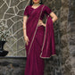 Tikhi Imli Abstract Printed Ready to Wear Saree | Swadesiicart