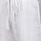 ADA Women White Chikankari Embroidered Sustainable Kurta with Palazzos | Swadesiicart