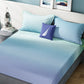 Nautica Bradford Green & Blue 160 TC Pure Cotton King Bedsheet & 2 Pillow Covers - Swadesiicart
