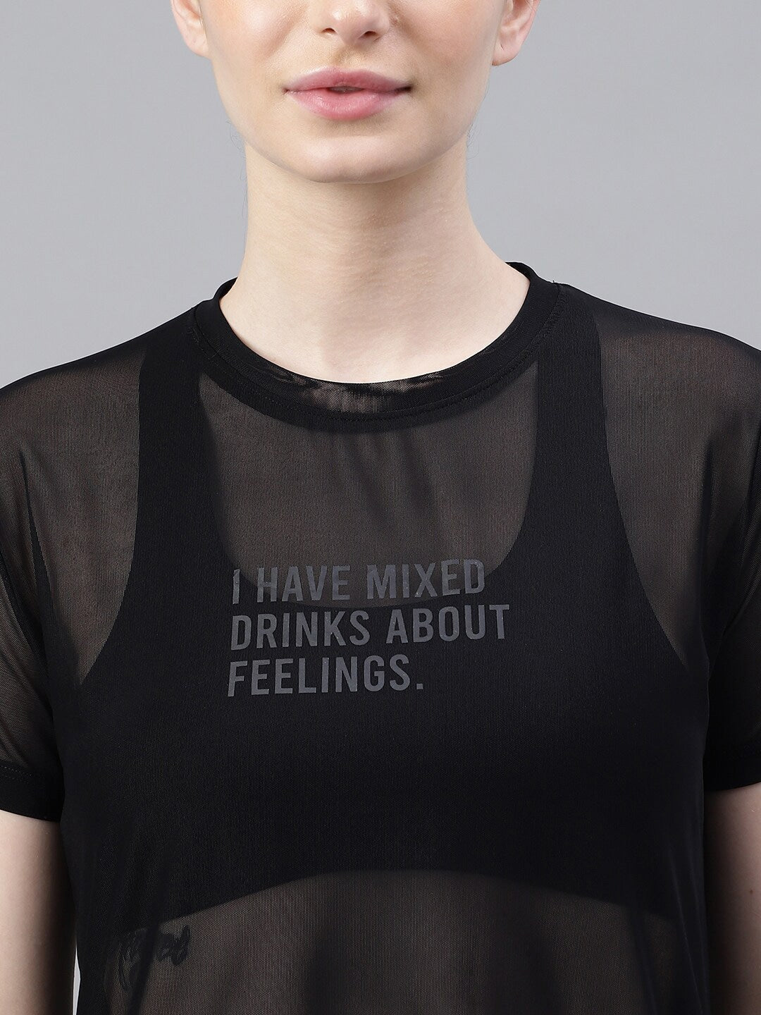 MKH Typography Printed Dri-FIT Relaxed Fit Gym T-shirt - Swadesiicart