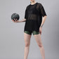 MKH Typography Printed Dri FIT Relaxed Fit Sports T-shirt - Swadesiicart