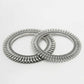 NVR Women's Set of 4 Silver-Plated German Silver Oxidised Bangles - Swadesiicart
