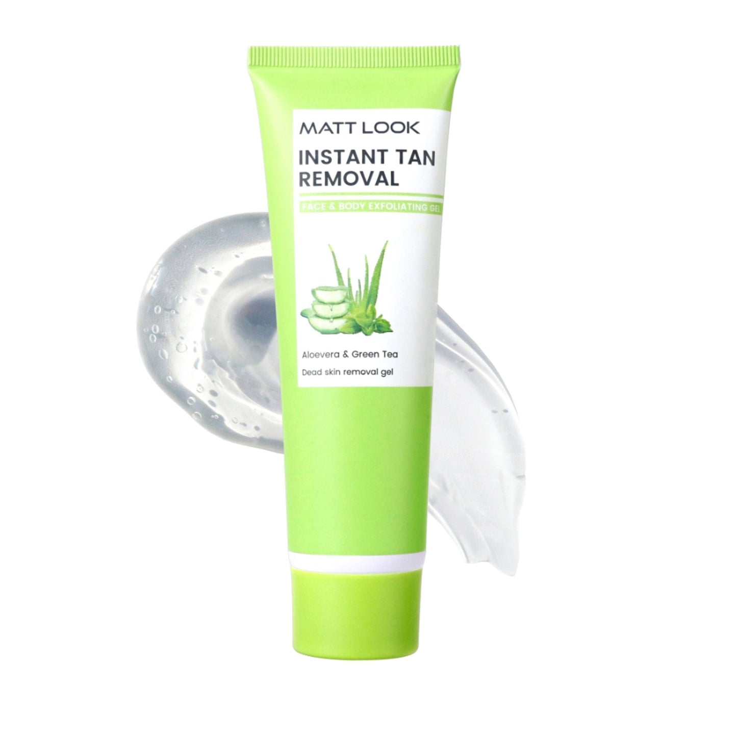 Matt Look Instant Tan Removal With Aloevera & Green Tea - Swadesiicart