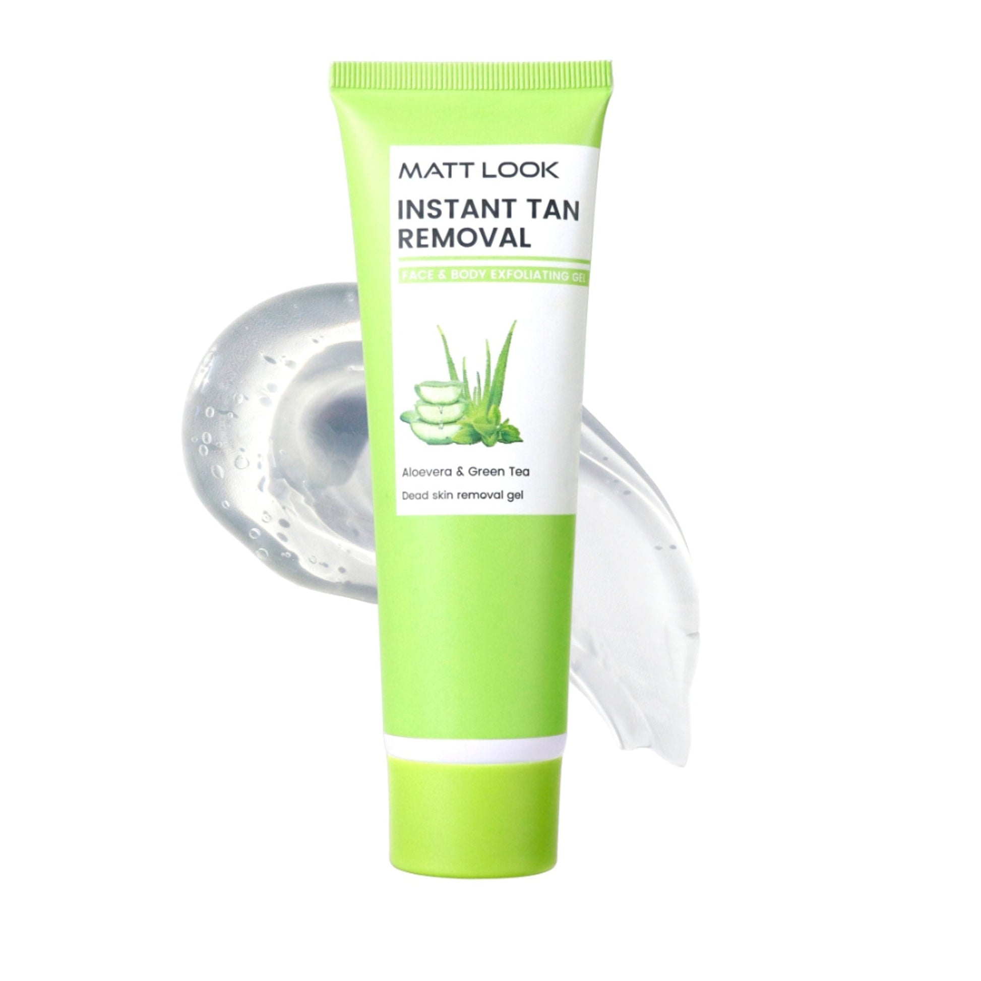 Matt Look Instant Tan Removal With Aloevera & Green Tea - Swadesiicart