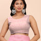 Shree Shyam Fashion Linen Cotton Light Pink Saree