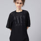 MKH Typography Printed Relaxed Fit Sheer Dri-FIT T-shirt - Swadesiicart