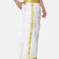 Sethukrishna Men White Solid Readymade Dhoti | Swadesiicart
