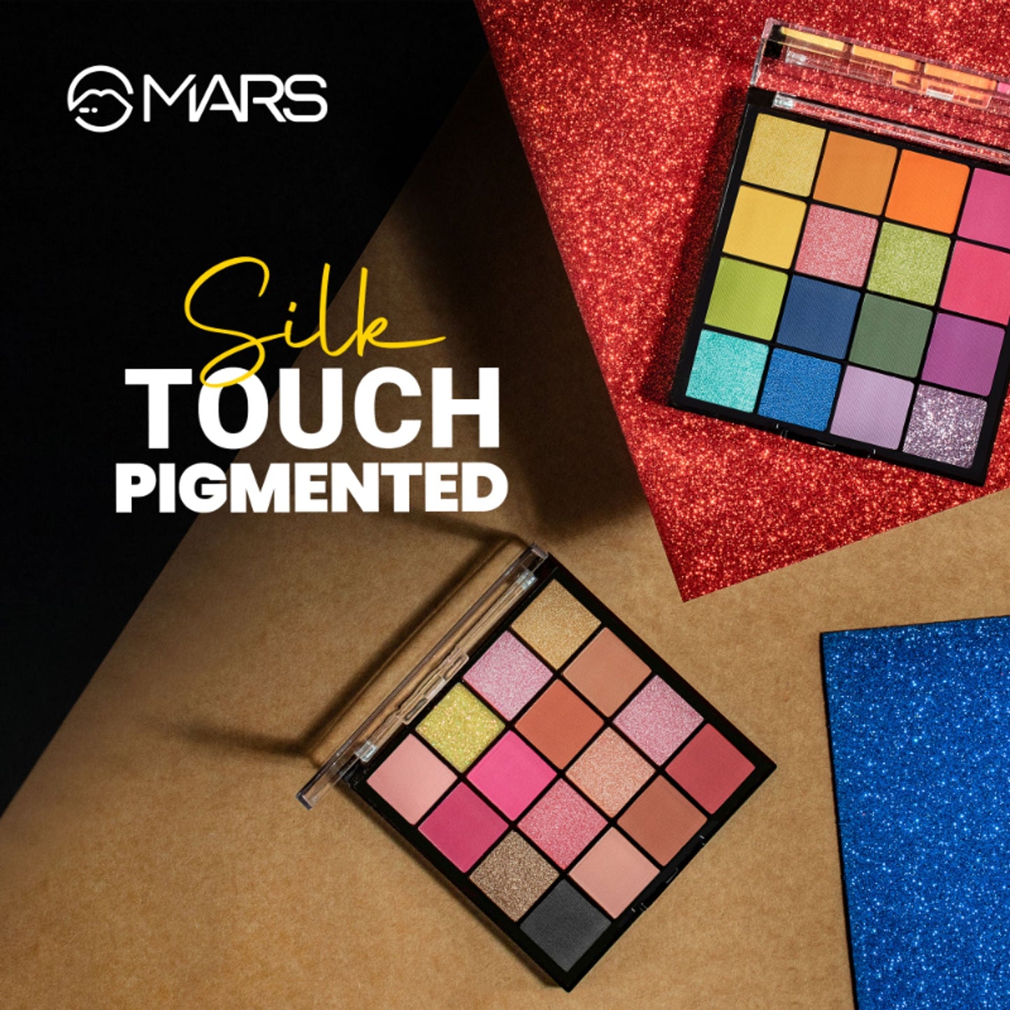 MARS Cosmetics Mesmereyes Eyeshadow Palette - 1 - Swadesiicart