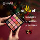 MARS Cosmetics Mesmereyes Eyeshadow Palette - 1 - Swadesiicart