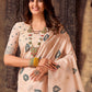 Sangria Woven Design Banarasi Saree | Swadesiicart