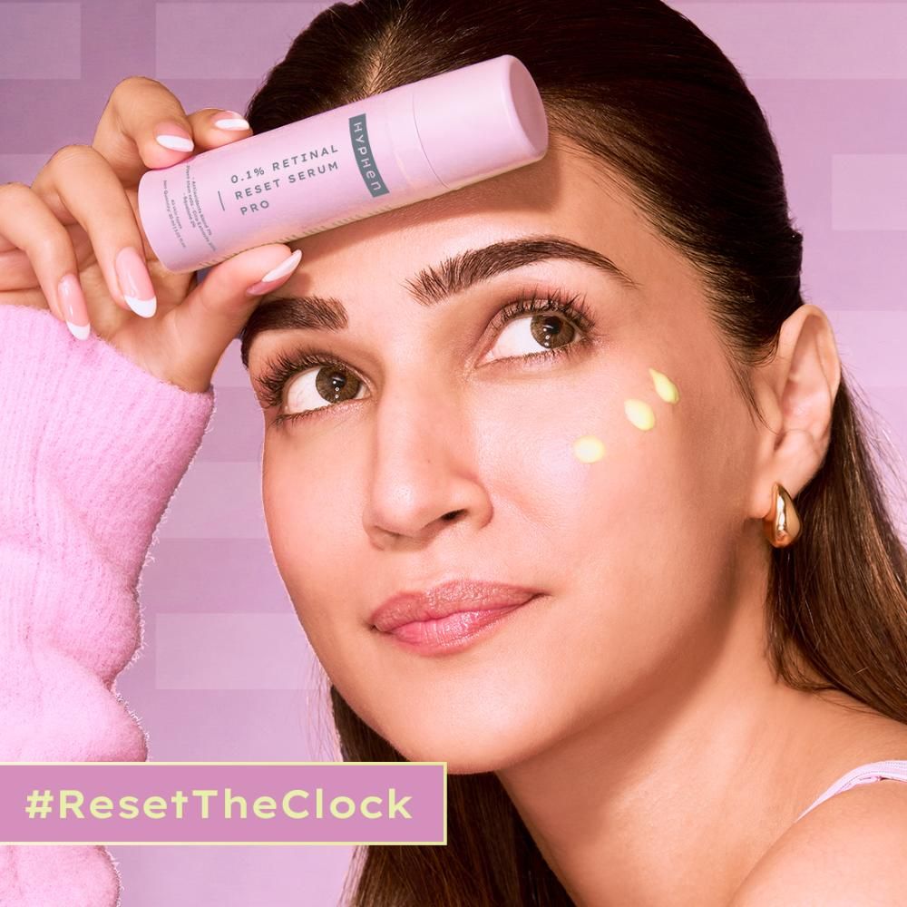 Hyphen By Kriti Sanon 0.1% Retinal Reset Serum Pro Anti Ageing Face Serum, Reduces Fine Lines & Wrinkles, Boosts Collagen | Swadesiicart