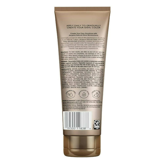 Jergens Natural Glow Daily Moisturizer Firming Medium to Tan Skin Tones
