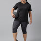 MKH Plus Size Relaxed Fit Typography Printed Dri-Fit Sports T-shirt - Swadesiicart