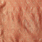 Mitera Peach-Coloured & Gold Floral Woven Design Silk Blend Banarasi Saree | Swadesiicart