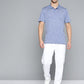 Alcis Men Polo Collar Anti Static Slim Fit Sports T-shirt