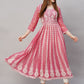 Kalini Ethnic Embroidered Thread Work Anarkali Kurta - Swadesiicart
