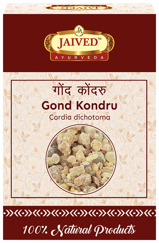 Jaived Ayurveda Gond Kondru Lasora Gum | Swadesiicart