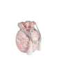 Masq Pink & White Embellished Embroidered Potli Clutch - Swadesiicart