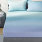 Nautica Bradford Green & Blue 160 TC Pure Cotton King Bedsheet & 2 Pillow Covers - Swadesiicart